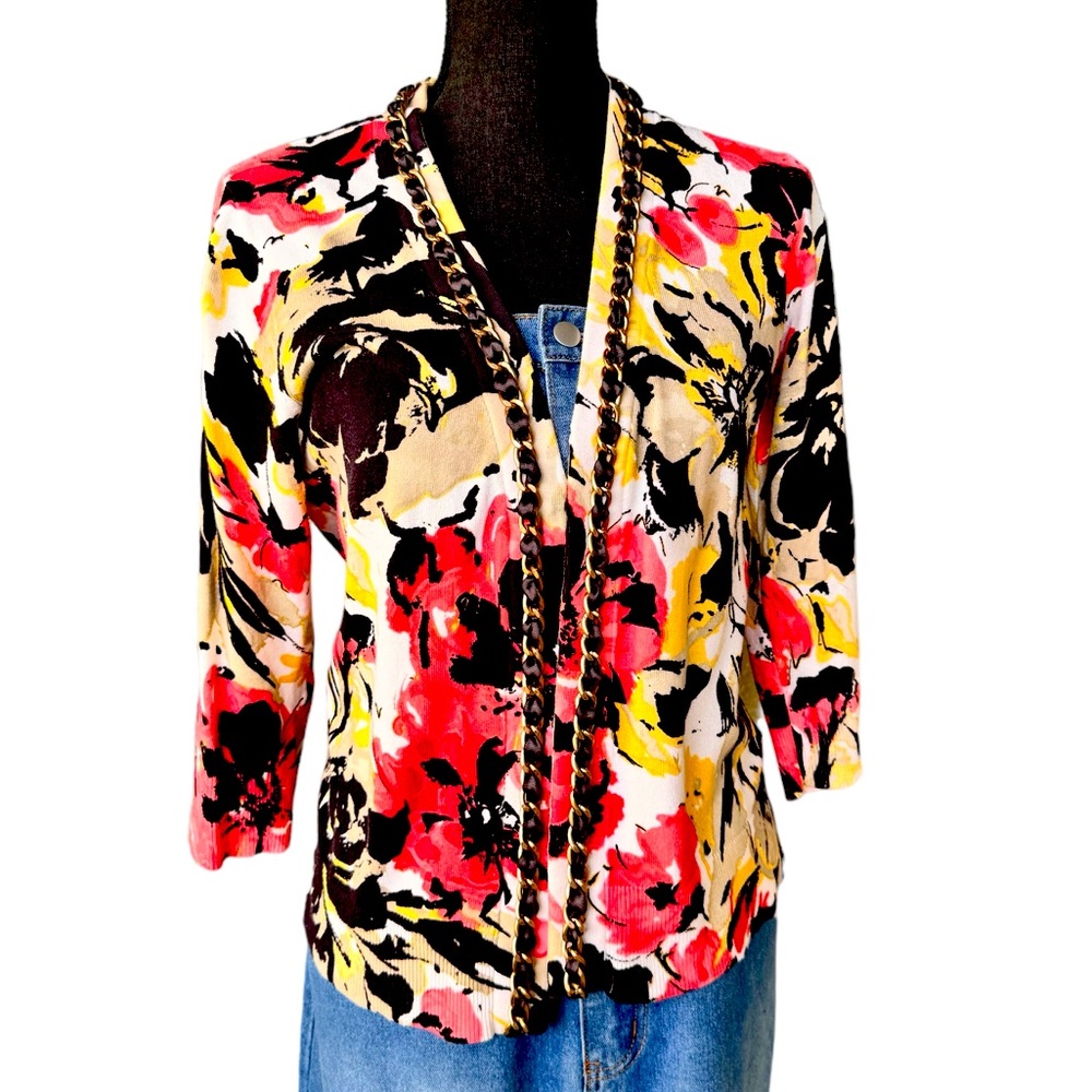 Josephine Studio Floral Women’s Cardigan Sweater Top
